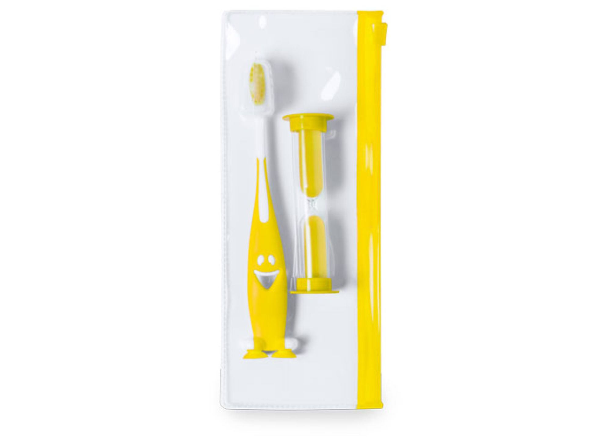 SET FIDENT Sepillo y Reloj arena