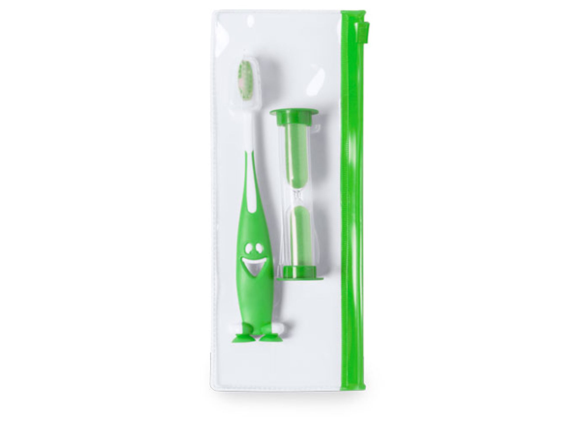 SET FIDENT Sepillo y Reloj arena