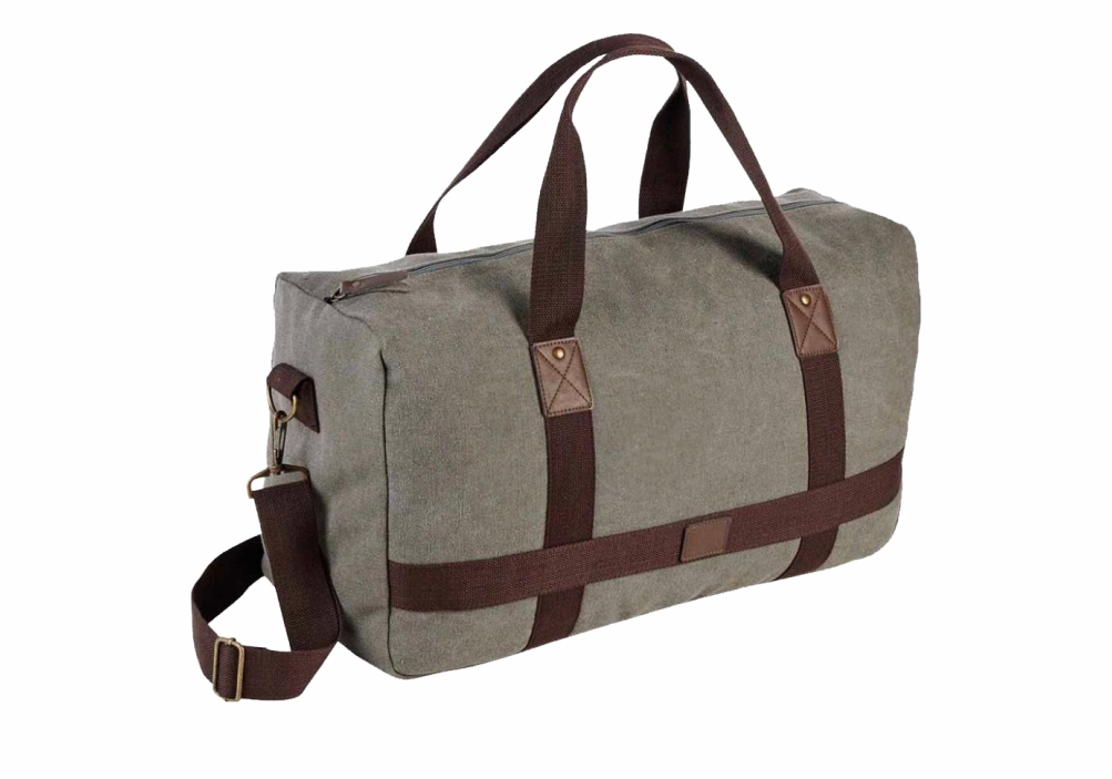 Maleta fabricada en canvas